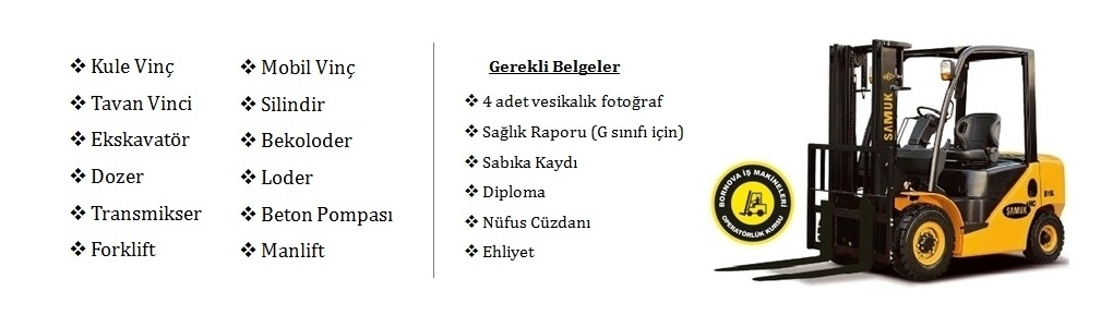 Gerekli Belgeler